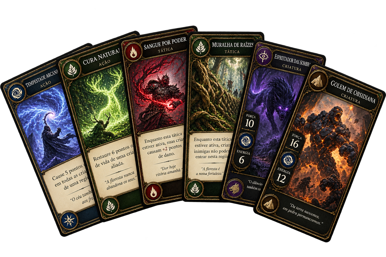 Cartas na mão