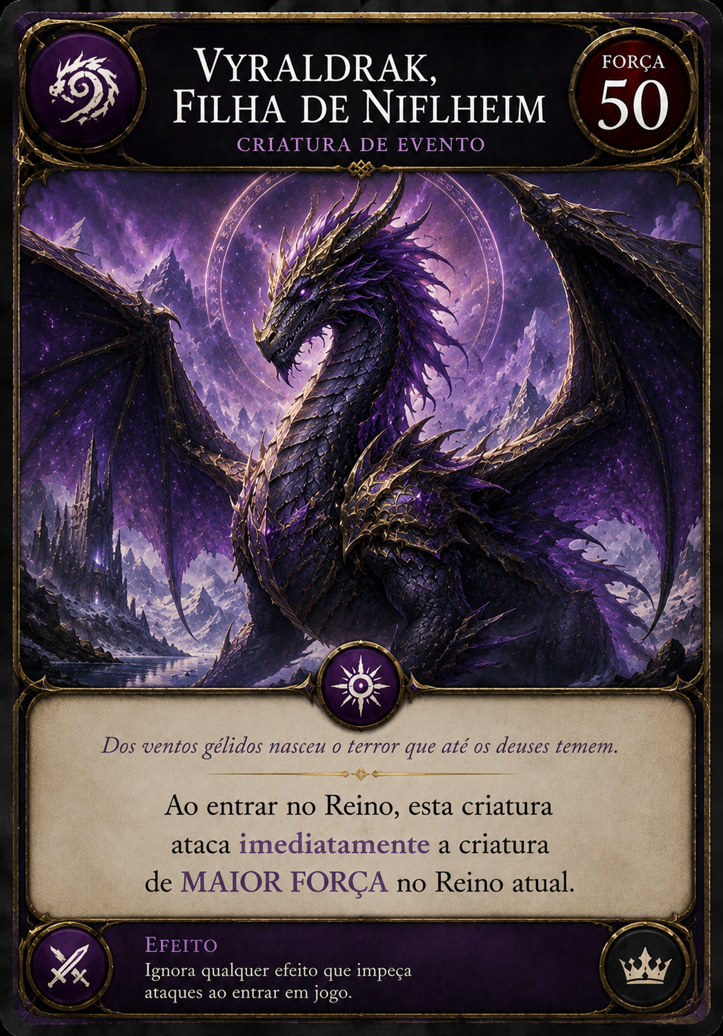 Vyraldrak, Filha de Niflheim