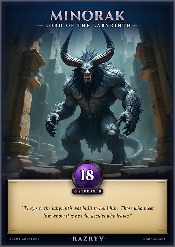Minorak, Lord of the Labyrinth