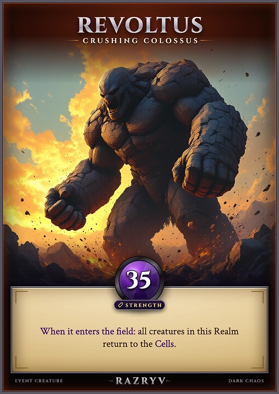 Revoltus, Crushing Colossus