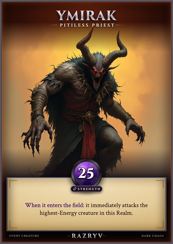 Ymirak, Pitiless Priest