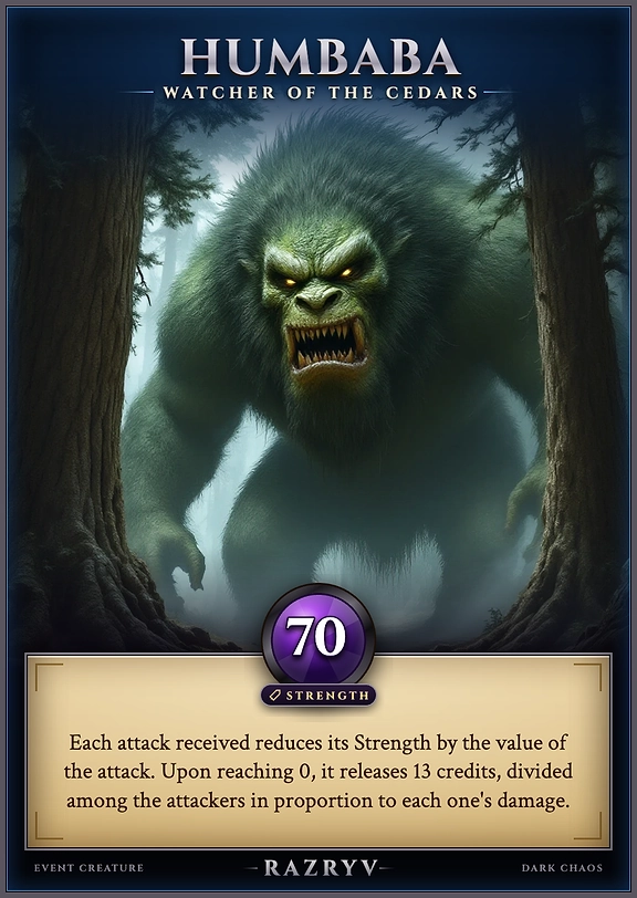Humbaba, Watcher of the Cedars