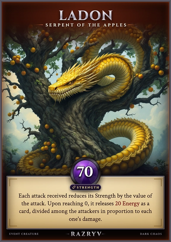 Ladon, Serpent of the Apples