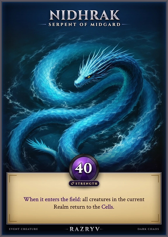 Nidhrak, Serpent of Midgard