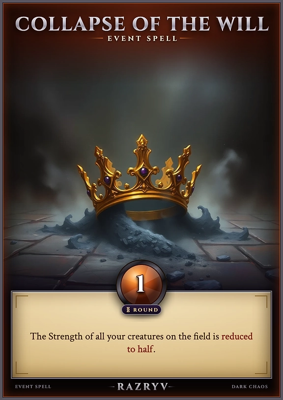 Collapse of the Will
