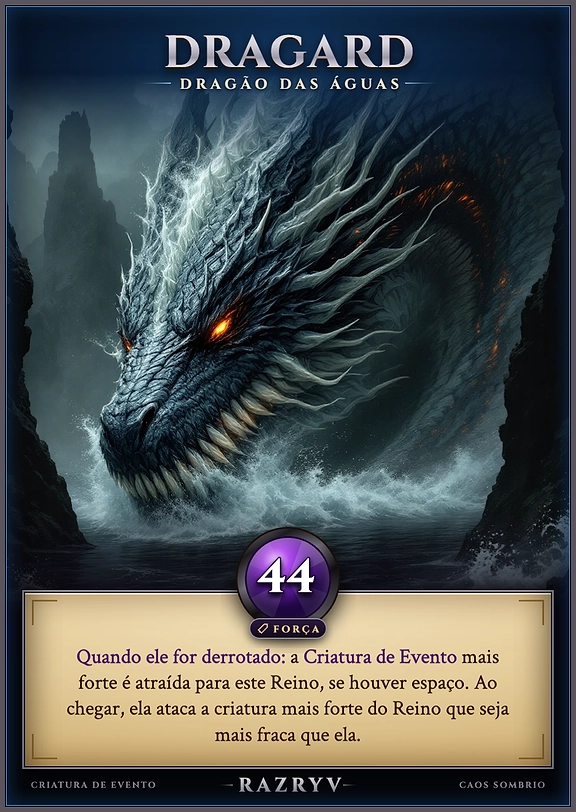 DRAGARD, DRAGÃO DAS ÁGUAS