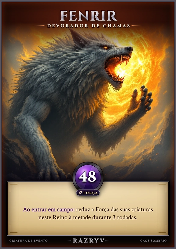 Fenrir, Devorador de Chamas