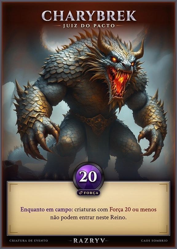 Charybrek, Juiz do Pacto