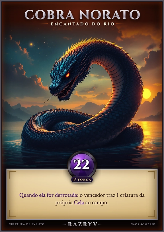 Cobra Norato, Encantado do Rio