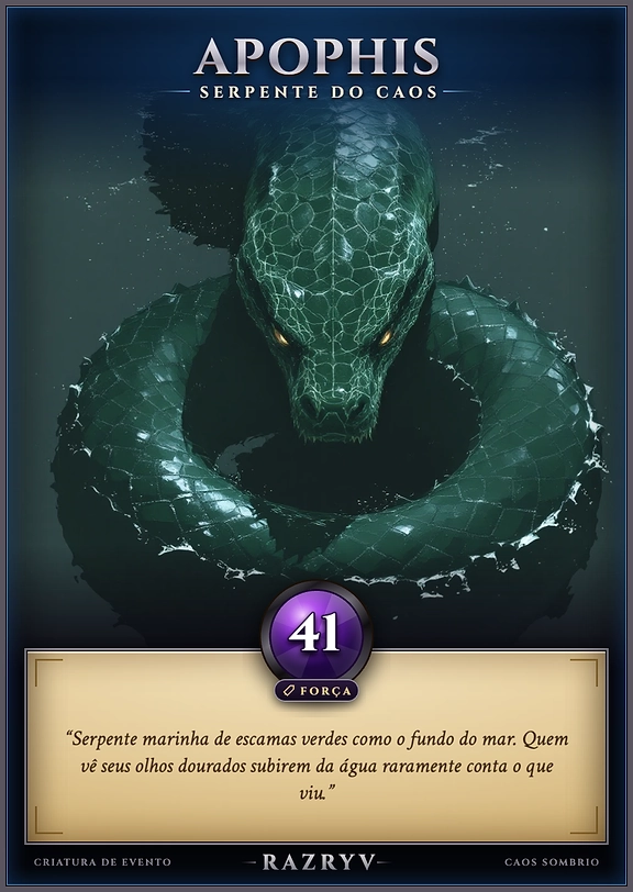 Apophis, Serpente do Caos
