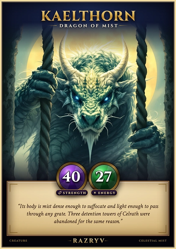 Kaelthorn, Dragon of Mist