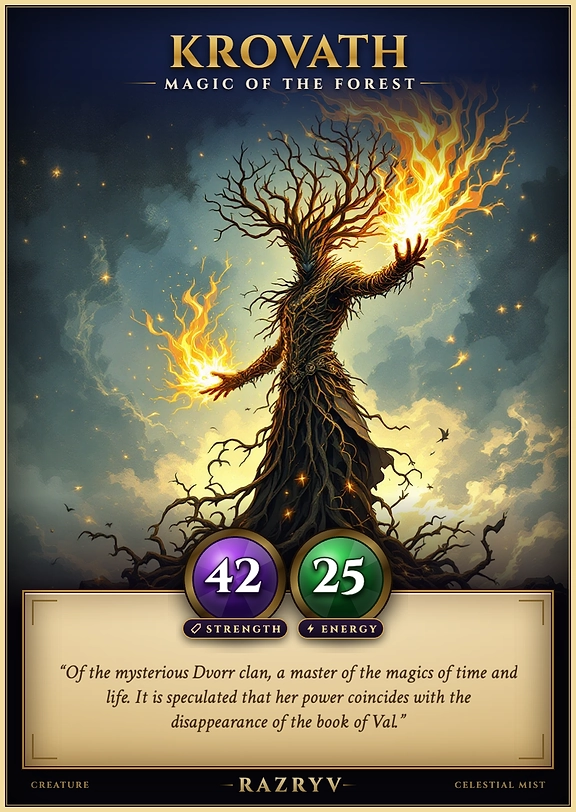 KROVATH, MAGIC OF THE FOREST