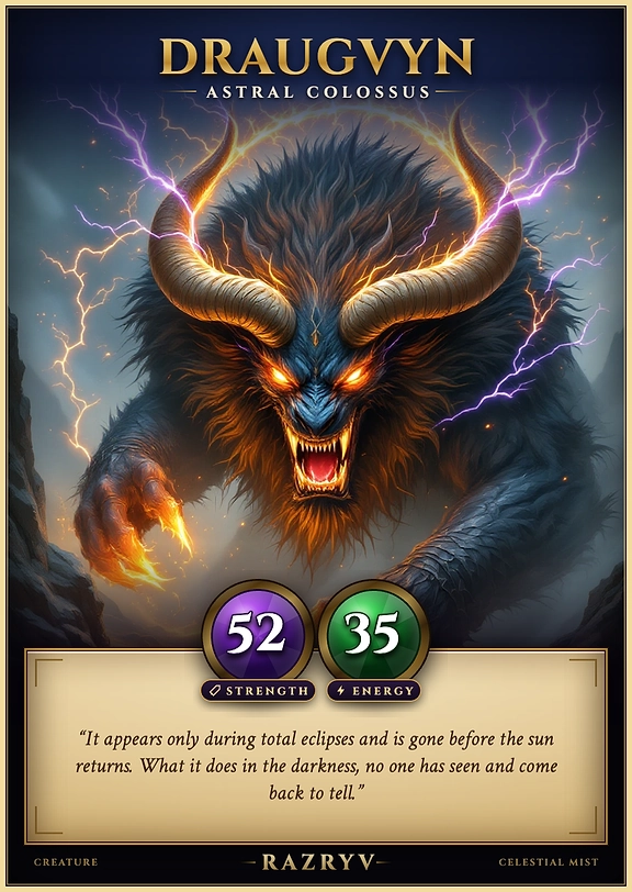 Draugvyn, Astral Colossus