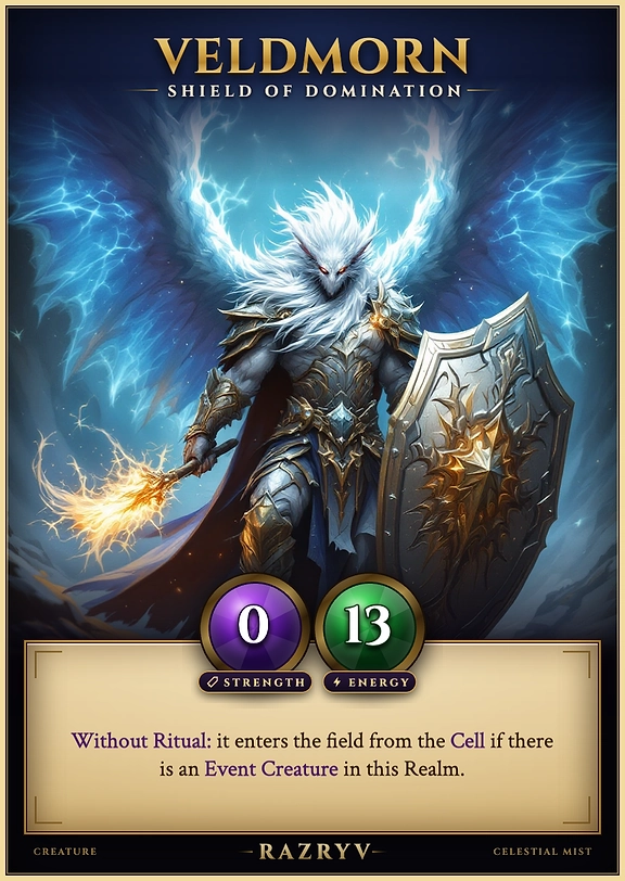 Veldmorn, Shield of Domination