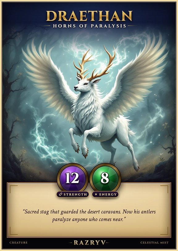 Draethan, Horns of Paralysis