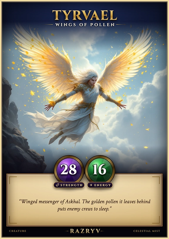 Tyrvael, Wings of Pollen