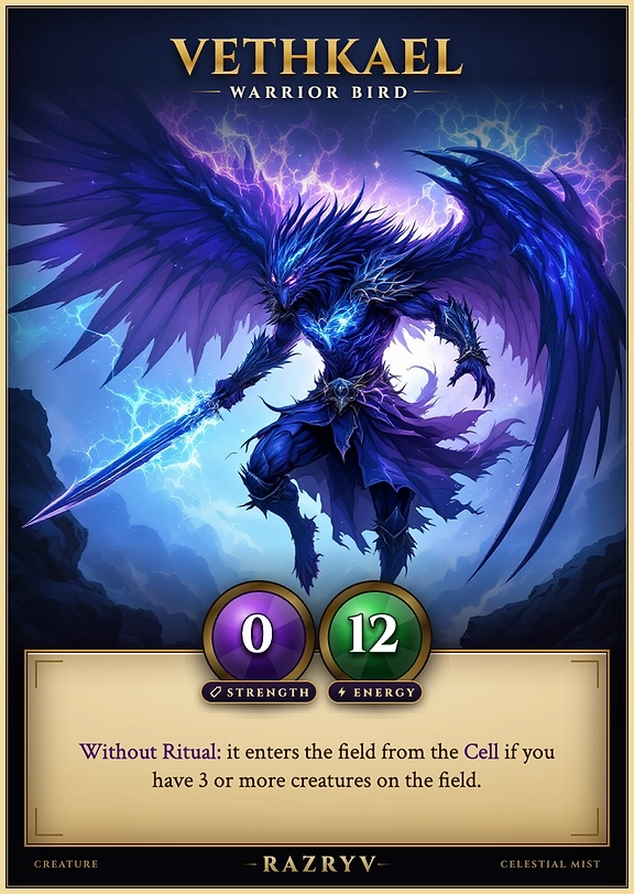 Vethkael, Warrior Bird