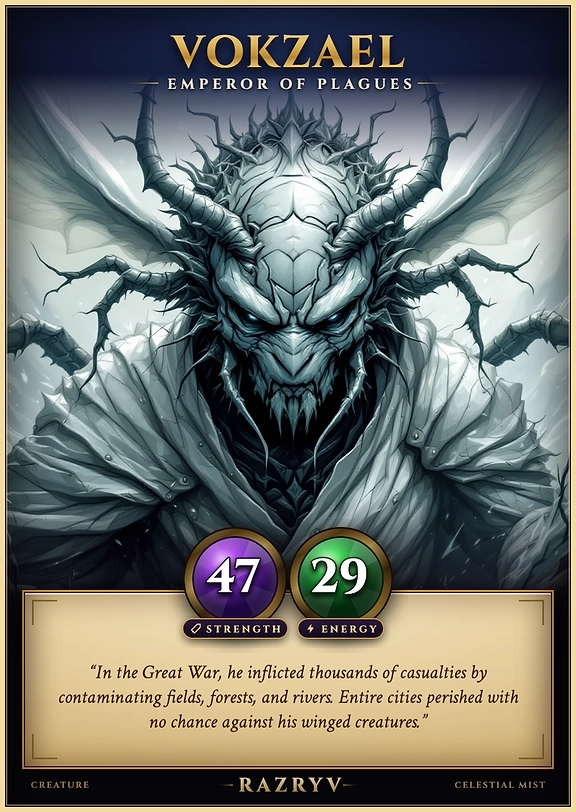 Vokzael, Emperor of Plagues