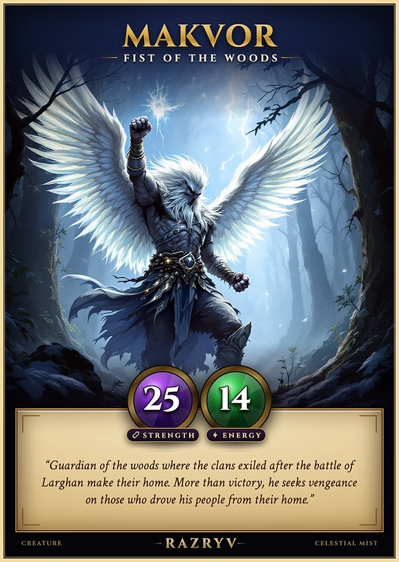 Makvor, Fist of the Woods