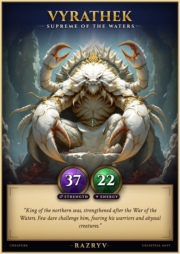 Vyrathek, Supreme of the Waters