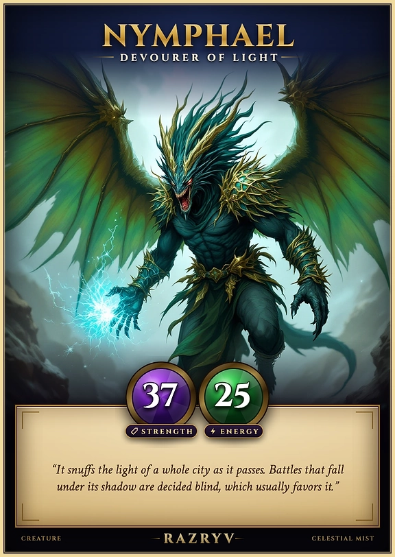 Nymphael, Devourer of Light