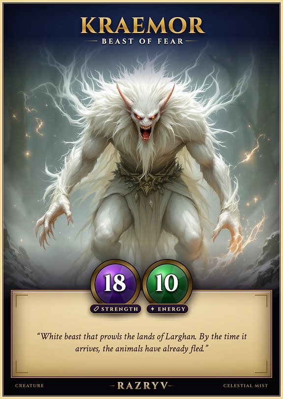 Kraemor, Beast of Fear