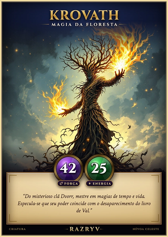 KROVATH, MAGIA DA FLORESTA