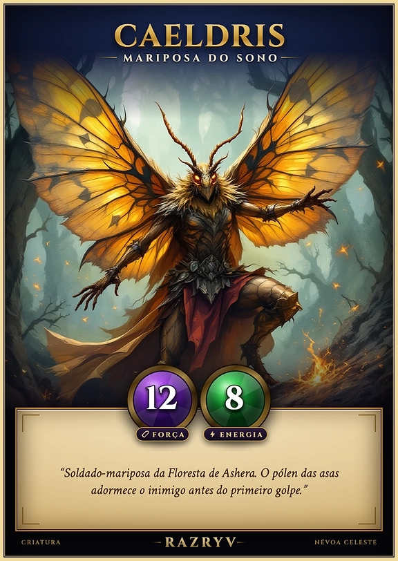 Caeldris, Mariposa do Sono