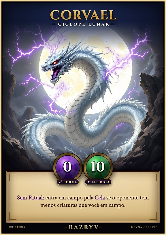 Corvael, Ciclope Lunar
