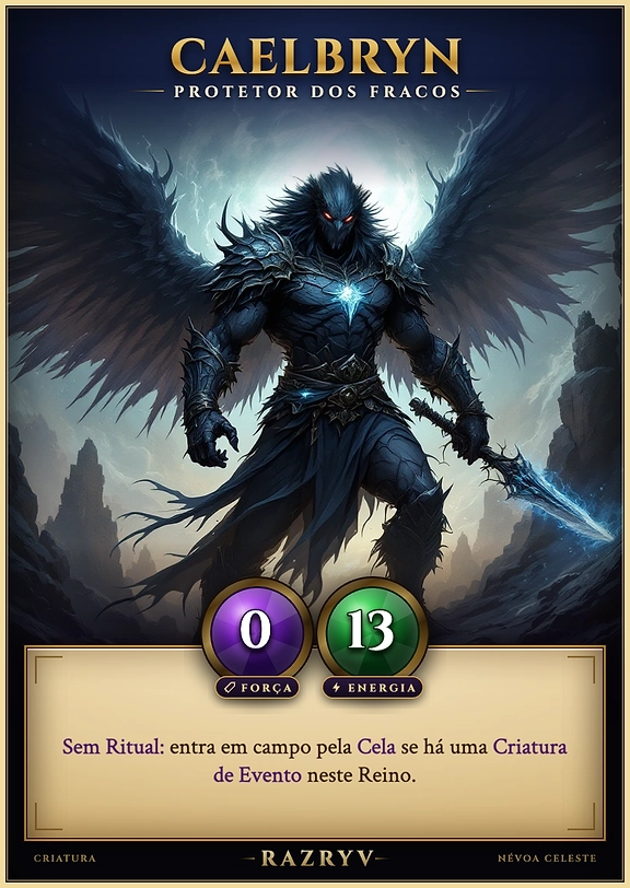 Caelbryn, Protetor dos Fracos