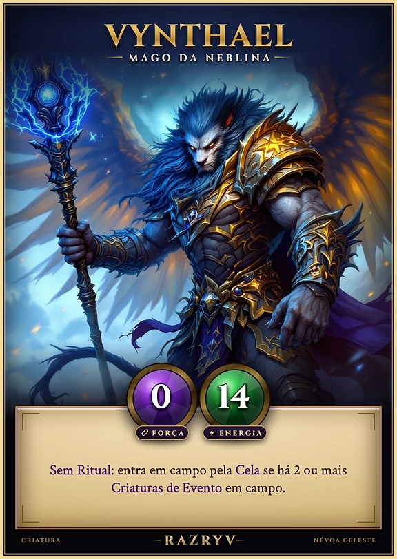 VYNTHAEL, MAGO DA NEBLINA