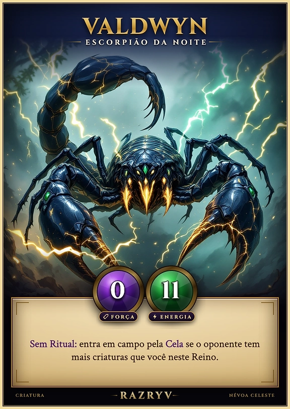 Valdwyn, Escorpião da Noite