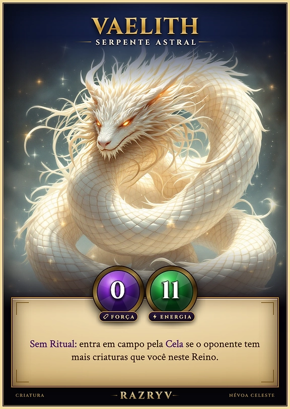 Vaelith, Serpente Astral
