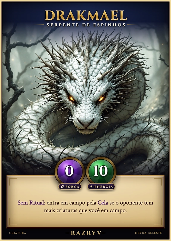 Drakmael, Serpente de Espinhos