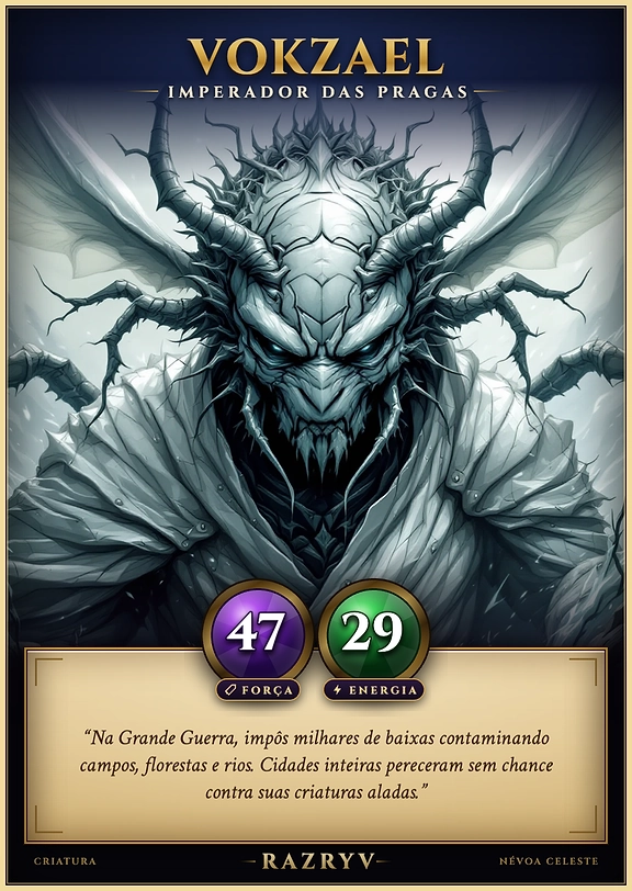 Vokzael, Imperador das Pragas