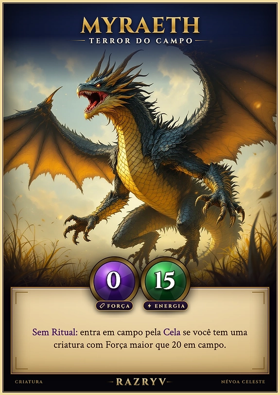 Myraeth, Terror do Campo