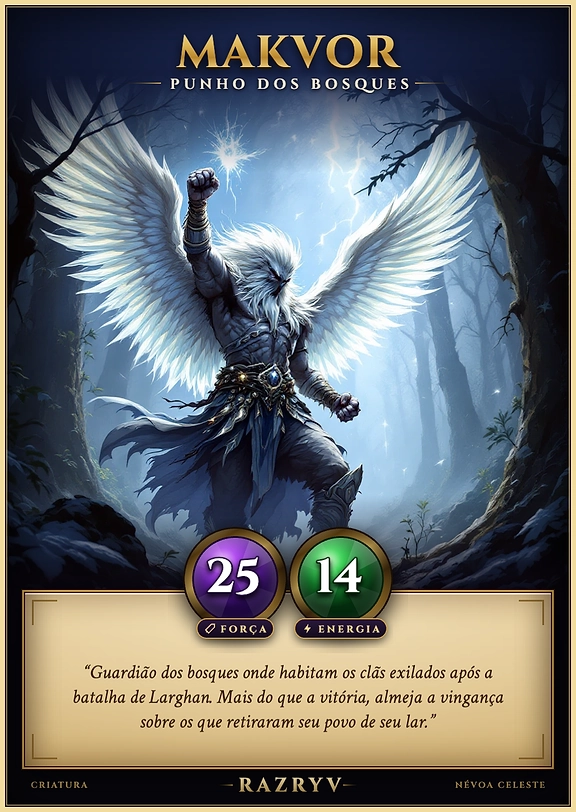 Makvor, Punho dos Bosques