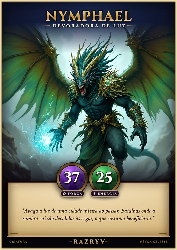 Nymphael, Devoradora de Luz