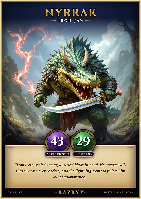 Nyrrak, Iron Jaw