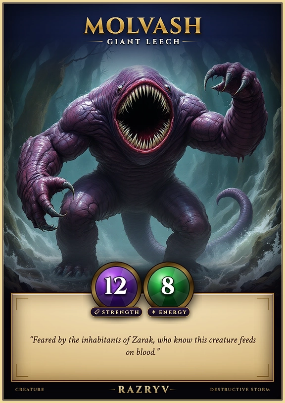 Molvash, Giant Leech