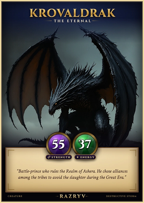 Krovaldrak, The Eternal