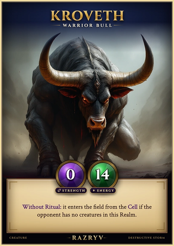 Kroveth, Warrior Bull