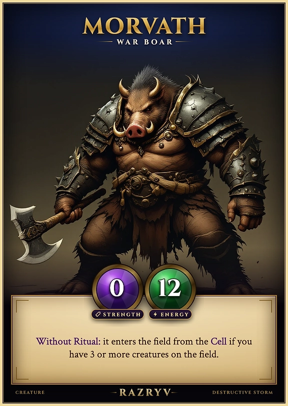 Morvath, War Boar