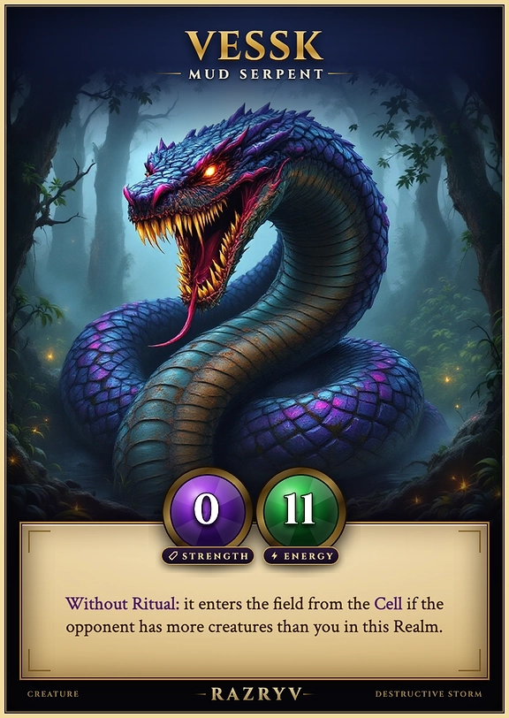 Vessk, Mud Serpent