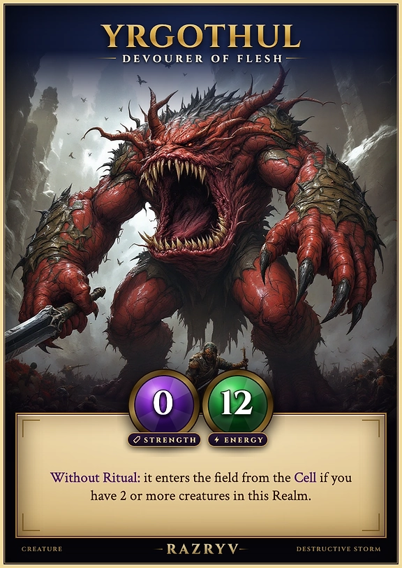 Yrgothul, Devourer of Flesh