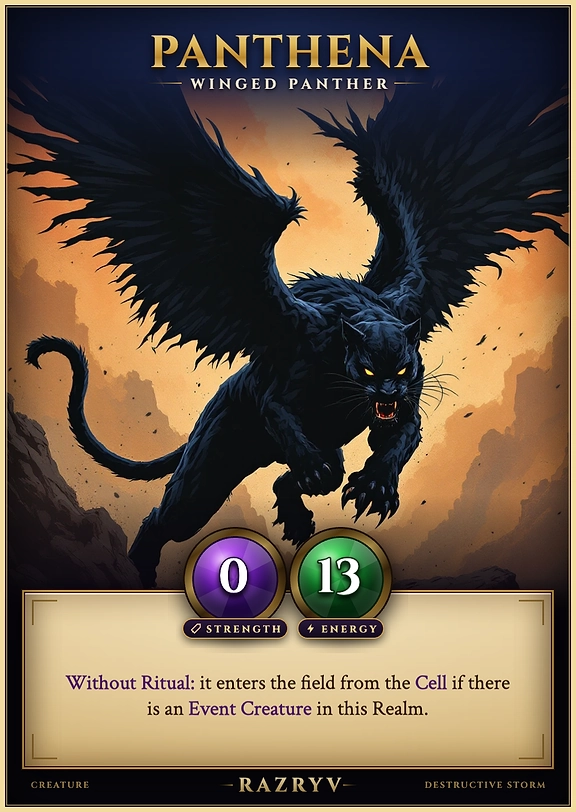 Panthena, Winged Panther