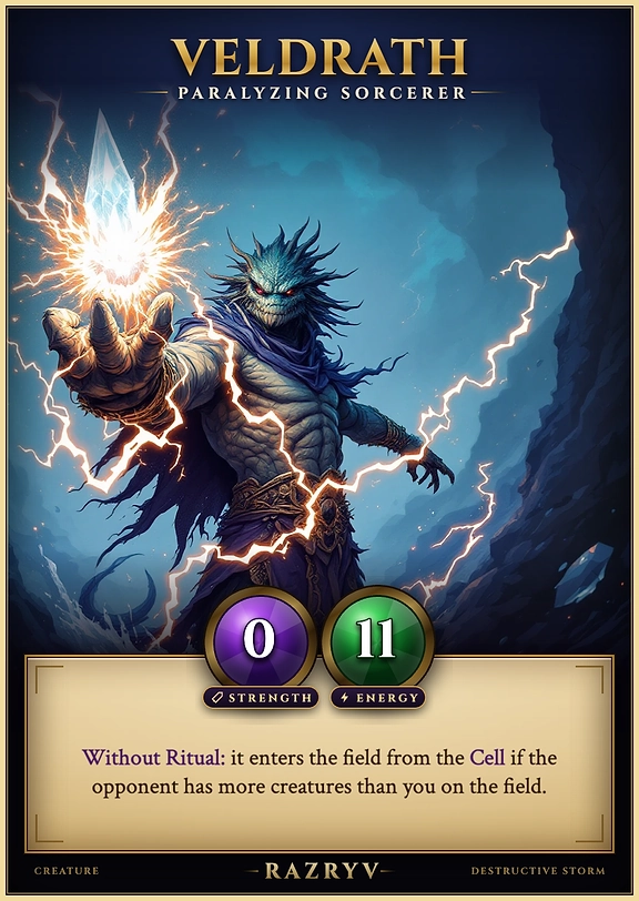 Veldrath, Paralyzing Sorcerer