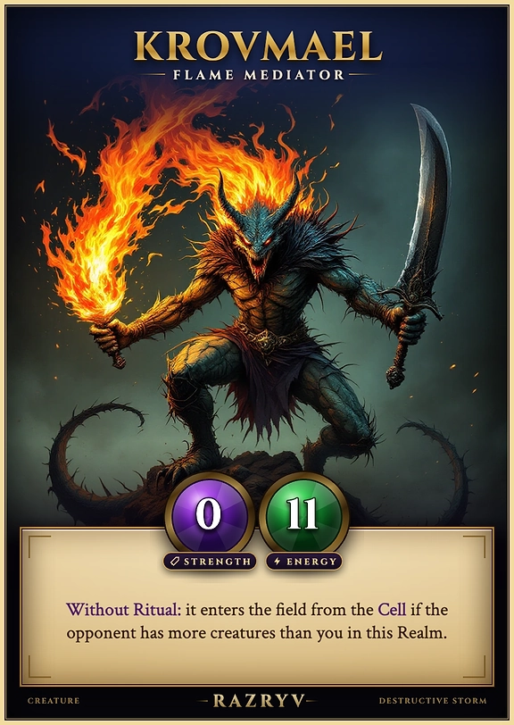 Krovmael, Flame Mediator