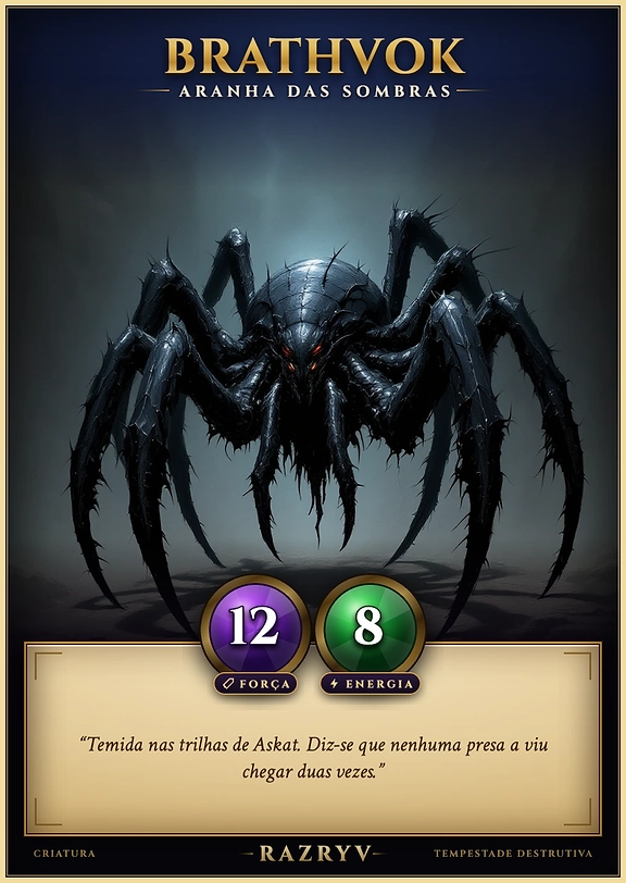 Brathvok, Aranha das Sombras