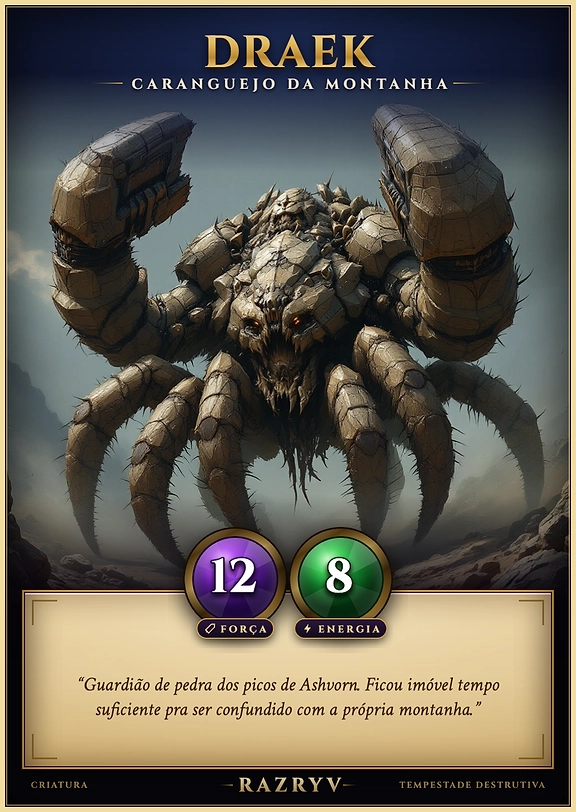 Draek, Caranguejo da Montanha